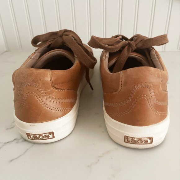 COPY - Taos Leather Sneakers - Plim Soul Lux (Caramel - Size 8.5, Fits like 8) - Picture 2 of 5
